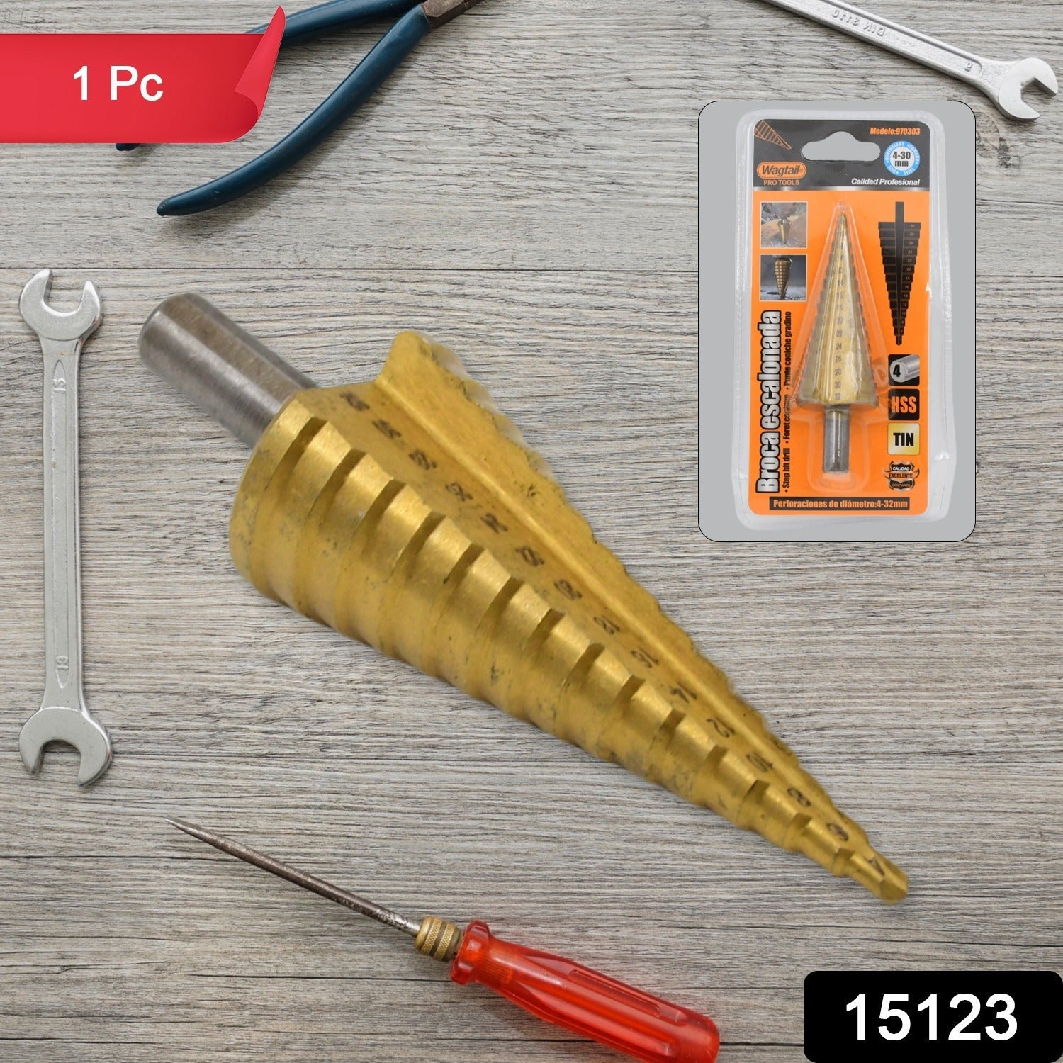 4-32 MM Step Drill Bit  4-32 MM Step Drill Bit